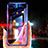 Funda Silicona Ultrafina Transparente con Anillo de dedo Soporte para Huawei Honor 10 Azul