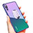 Funda Silicona Ultrafina Transparente con Anillo de dedo Soporte para Huawei P20 Pro Azul