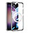Funda Silicona Ultrafina Transparente con Mag-Safe Magnetic AC1 para Samsung Galaxy S22 Plus 5G