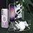 Funda Silicona Ultrafina Transparente con Mag-Safe Magnetic AC1 para Samsung Galaxy S25 Plus 5G
