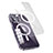 Funda Silicona Ultrafina Transparente con Mag-Safe Magnetic LD1 para Apple iPhone 15