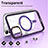 Funda Silicona Ultrafina Transparente con Mag-Safe Magnetic SD1 para Apple iPhone 12