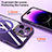 Funda Silicona Ultrafina Transparente con Mag-Safe Magnetic SD1 para Apple iPhone 14 Pro