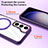 Funda Silicona Ultrafina Transparente con Mag-Safe Magnetic SD1 para Samsung Galaxy S23 Plus 5G