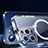 Funda Silicona Ultrafina Transparente con Mag-Safe Magnetic y Protector de Pantalla para Apple iPhone 13 Pro Max Claro