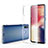Funda Silicona Ultrafina Transparente con Protector de Pantalla para Samsung Galaxy A8s SM-G8870 Claro