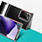 Funda Silicona Ultrafina Transparente con Soporte para Samsung Galaxy Note 20 Ultra 5G Claro