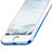 Funda Silicona Ultrafina Transparente Gradiente con Anillo de dedo Soporte para Apple iPhone SE (2020) Azul