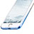 Funda Silicona Ultrafina Transparente Gradiente con Anillo de dedo Soporte para Apple iPhone SE3 ((2022)) Azul