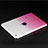 Funda Silicona Ultrafina Transparente Gradiente para Apple iPad Mini 2 Rosa