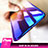 Funda Silicona Ultrafina Transparente Gradiente para Apple iPhone X Azul