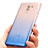 Funda Silicona Ultrafina Transparente Gradiente para Huawei Mate 9 Lite Azul