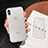 Funda Silicona Ultrafina Transparente K01 para Apple iPhone X Claro