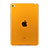 Funda Silicona Ultrafina Transparente para Apple iPad Mini 4 Naranja