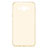 Funda Silicona Ultrafina Transparente para Samsung Galaxy E7 SM-E700 E7000 Oro