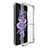 Funda Silicona Ultrafina Transparente para Samsung Galaxy Z Flip3 5G Claro