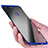 Funda Silicona Ultrafina Transparente T02 para Huawei Honor 9i Azul