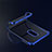 Funda Silicona Ultrafina Transparente T02 para OnePlus 6 Azul
