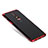 Funda Silicona Ultrafina Transparente T02 para OnePlus 6 Rojo