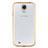 Funda Silicona Ultrafina Transparente T02 para Samsung Galaxy S4 IV Advance i9500 Oro