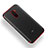 Funda Silicona Ultrafina Transparente T02 para Xiaomi Pocophone F1 Rojo