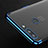 Funda Silicona Ultrafina Transparente T04 para OnePlus 5T A5010 Azul
