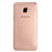 Funda Silicona Ultrafina Transparente T06 para Samsung Galaxy C7 SM-C7000 Oro