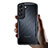 Funda Silicona Ultrafina Transparente T06 para Samsung Galaxy S23 Plus 5G Negro