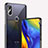 Funda Silicona Ultrafina Transparente T09 para Xiaomi Mi Mix 3 Negro