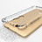 Funda Silicona Ultrafina Transparente T12 para Xiaomi Redmi Note 3 Oro