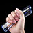 Funda Silicona Ultrafina Transparente T18 para Samsung Galaxy S9 Plus Azul