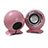 Mini Altavoz Portatil Altavoces Estereo Rosa