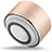 Mini Altavoz Portatil Bluetooth Inalambrico Altavoces Estereo S24 Oro