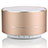 Mini Altavoz Portatil Bluetooth Inalambrico Altavoces Estereo S24 Oro