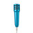 Mini Microfono Estereo de 3.5 mm M01 Azul