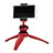 Palo Selfie Stick Tripode Bluetooth Disparador Remoto Extensible Universal T09 Rojo