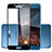 Protector de Pantalla Cristal Templado Integral F02 para Samsung Galaxy C7 Pro C7010 Negro