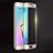 Protector de Pantalla Cristal Templado Integral F02 para Samsung Galaxy S6 Edge SM-G925 Blanco