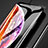 Protector de Pantalla Cristal Templado Integral P04 para Apple iPhone X Negro