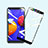 Protector de Pantalla Cristal Templado Integral para Samsung Galaxy A01 Core Negro