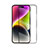 Protector de Pantalla Cristal Templado Integral U08 para Apple iPhone 14 Pro Negro