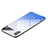 Protector de Pantalla Trasera Gradiente para Apple iPhone X Azul