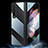 Protector de Pantalla Ultra Clear Frontal y Trasera S01 para Samsung Galaxy Z Fold3 5G Claro