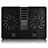 Soporte Ordenador Portatil Refrigeracion USB Ventilador 9 Pulgadas a 16 Pulgadas Universal L01 para Apple MacBook Pro 15 pulgadas Retina Negro