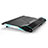 Soporte Ordenador Portatil Refrigeracion USB Ventilador 9 Pulgadas a 17 Pulgadas Universal L01 para Huawei MateBook D14 (2020) Negro