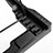Soporte Ordenador Portatil Refrigeracion USB Ventilador 9 Pulgadas a 17 Pulgadas Universal L06 para Apple MacBook Air 13 pulgadas (2020) Negro