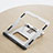 Soporte Ordenador Portatil Universal K04 para Apple MacBook Air 13.3 pulgadas (2018) Plata