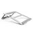 Soporte Ordenador Portatil Universal K05 para Huawei MateBook D15 (2020) 15.6 Plata