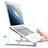 Soporte Ordenador Portatil Universal K13 para Apple MacBook Pro 13 pulgadas Retina Plata