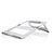 Soporte Ordenador Portatil Universal para Apple MacBook 12 pulgadas Plata